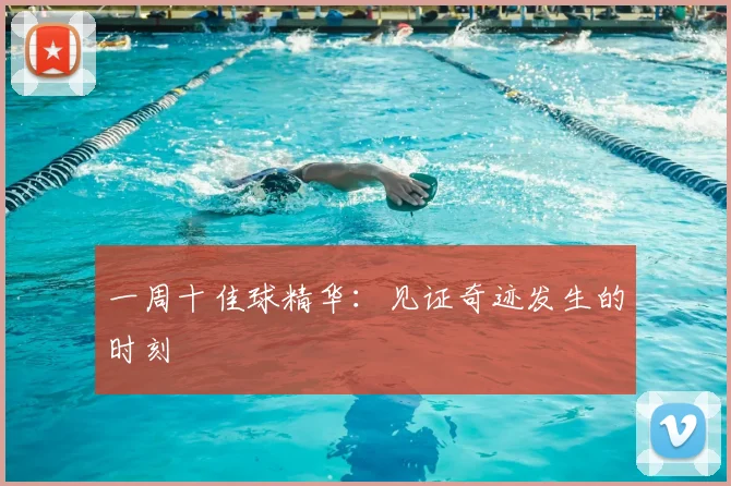 一周十佳球精华：见证奇迹发生的时刻